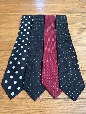 Men's Patterned Silk Tie Set